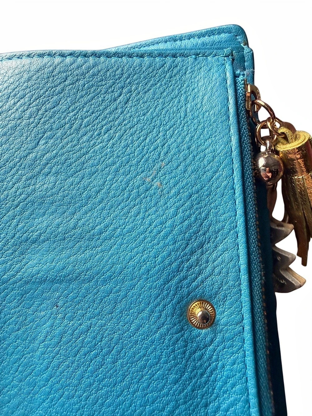 Michael Kors Turquoise Wallet – Pre-Owned - Picture 9 of 11